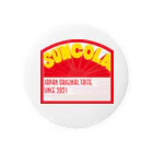 i-SHELFのSUNCOLA 缶バッジ