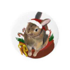 GATTI工房のクリスマス🐰🎄 Tin Badge