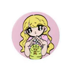 sawのぶりっ子ちゃんズ💜🐛 Tin Badge