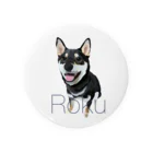 柴犬ROKUの柴犬ROKU【笑顔】 缶バッジ