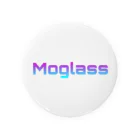 🕶🍑Moglass🍑🕶のMoglassロゴ [グラデ] 缶バッジ