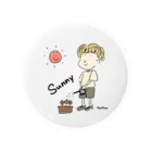 しゅわしゅわくらげのSunny day Tin Badge