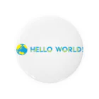 HelloWorld_suzuriのHelloWorld 缶バッジ