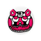 waruwaruの悪人ver.ねこ Tin Badge