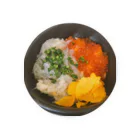 覇空の亜者インター=ネッツ3世のいくらしらす丼 缶バッジ