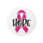 Fred HorstmanのBreast Cancer HOPE  乳がんの希望 缶バッジ