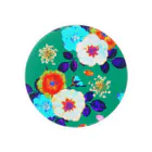 NANKA KANKAのColorful Rose (Blue green) Tin Badge