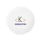 KENT STATEのKENDLETON カレッジロゴ 缶バッジ