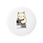 ＋Whimsyのレジねこ 缶バッジ