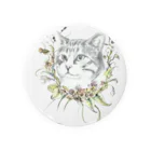 BARBARIAN.TKの猫のチビクロ Tin Badge