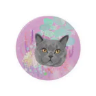 みきぞーん｜保護猫 ミッキー画伯と肉球とおともだちのJ Tin Badge