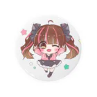 みらのクローゼットのMila ミニキャラver.ウインク編 Tin Badge