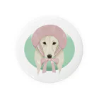 LaminaのSaluki×ベレー帽 Tin Badge