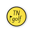 TN golfのTN golf(イエロー) 缶バッジ