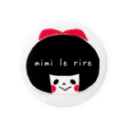 似顔絵＊mimi le rire〜ﾐﾐﾙﾘｰﾙ❁yukiのももこ 缶バッジ