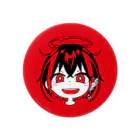 おひとりさま１パック９９円のアイコン缶バッチ/キョンきち Tin Badge