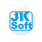 じぇーけーそふとのJKsoftグッズ Tin Badge