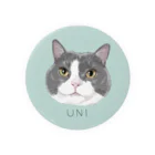 みきぞーん｜保護猫 ミッキー画伯と肉球とおともだちのUNI. 缶バッジ