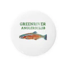 源流狂人卍のGreenriver Anglers Club Tin Badge