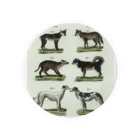 J. Jeffery Print Galleryの1802年ドイツの犬たち Tin Badge