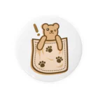 AURA_HYSTERICAのBear_in_the_Pocket Tin Badge