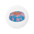 Haunted LabのColorful marble cake 派手なケーキ Tin Badge