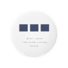 rilybiiのblue three neko Tin Badge