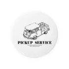 Nhat markのpick up service 缶バッジ