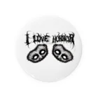 血殺poo(チャップー)のi love horror!! Tin Badge