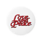 Love and PeaceのLove and Peace 缶バッジ