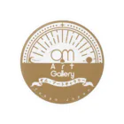 Om Art Store × SUZURIの" Om. Art Gallery Symbol " Tin Badge Tin Badge