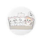 nya-mew（ニャーミュー）のもってけ！ポチッとな 缶バッジ