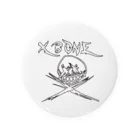 Ａ’ｚｗｏｒｋＳのRAKUGAKIXBONE Tin Badge