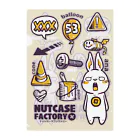 Nutcase_FactoryのNutcaseFactoryクリアファイル クリアファイル