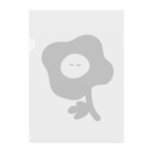 おばけ植物園【小物屋】の真夜中のポピー Clear File Folder