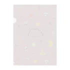 つむぎちゃん☁️*⋆のつむぎちゃんの優しいクリアファイル（ピンク） Clear File Folder