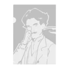 山形屋米店のニコラ・テスラ（Nikola Tesla） Clear File Folder