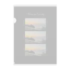 natural momentのloop scenery Clear File Folder