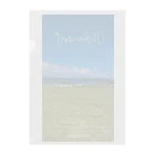 natural momentのfront of museum Clear File Folder