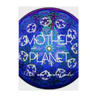 💖宇宙整体♪🌈♪こころからだチャンネル♪💖の母星回帰曼荼羅　MOTHER PLANET 〜私達は水から生まれた クリアファイル