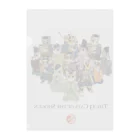 ねこや久鶻堂の全員集合！鎌倉殿の13猫 Clear File Folder