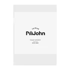 PiliJohn's shopのPiliJohn x coffee クリアファイル