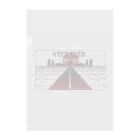 中華呪術堂（チャイナマジックホール）の vaporwave asiacity  Clear File Folder