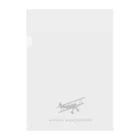 Threefall Japan Aviationの【Threefall Japan Aviation 】公式ロゴグッズ Clear File Folder