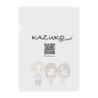 まつ工房のKAZUKOちゃんねるクリアファイルA Clear File Folder