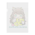 ヌショップのバナイベ35位記念巫女様 Clear File Folder