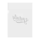 Wave Sun DesignのYutaly One’s Cafe グッズ（ブラックロゴ） Clear File Folder