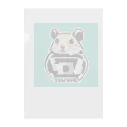 AI画家『Stable Diffusion』Shopのスター・ウォーズ風なハムスター🐹 Clear File Folder