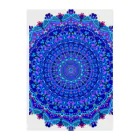 MANDALA屋のlapis lazuli Clear File Folder