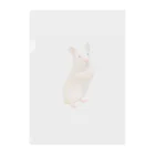 ハムスター愛好家 | Hamster Loverのシロクマハムスターゆきちゃん Clear File Folder